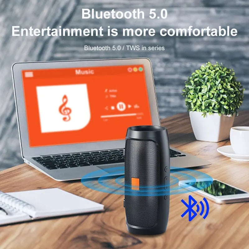 Portable Bluetooth Speaker with USB input