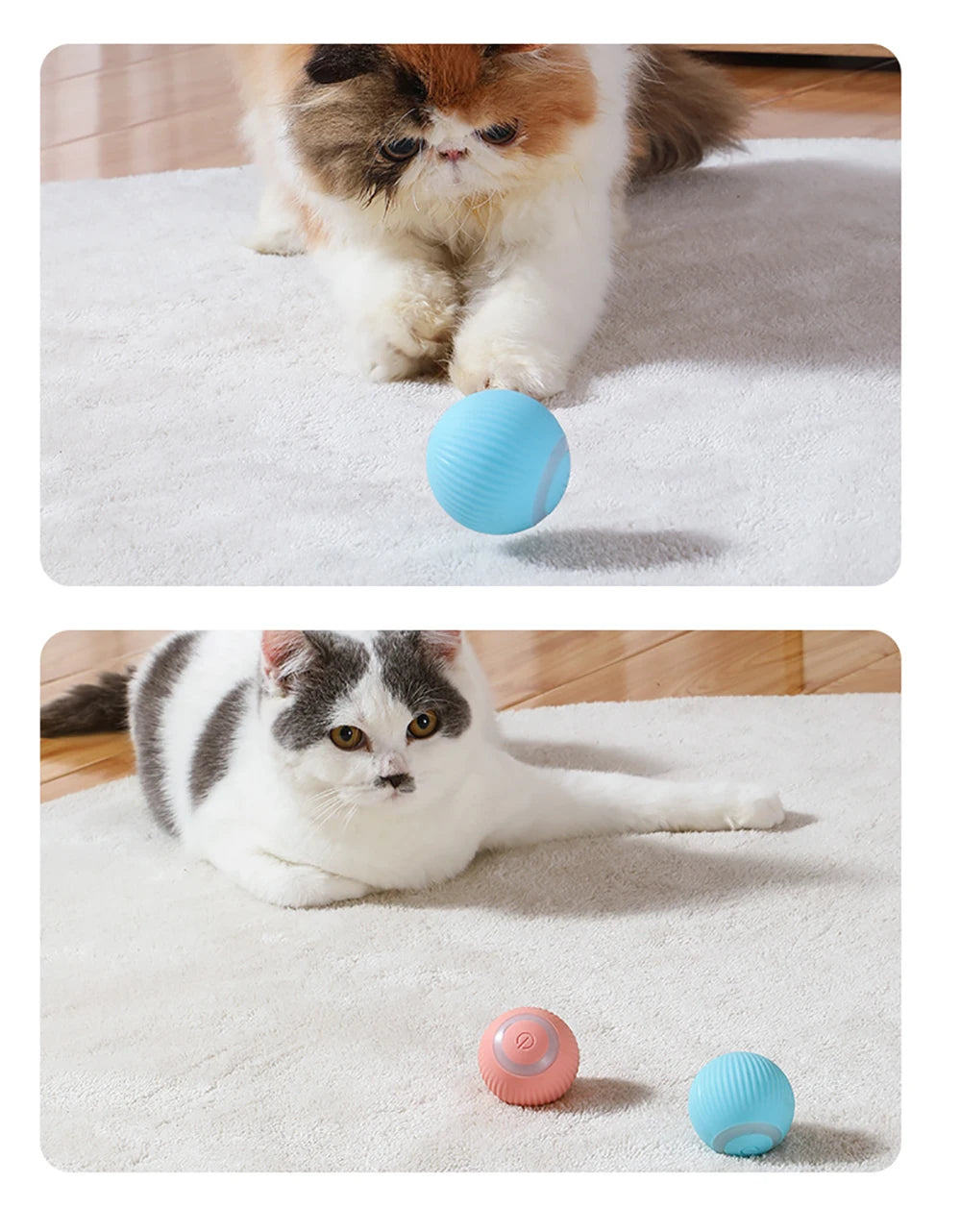 Interactive Indoor Smart Cat Ball