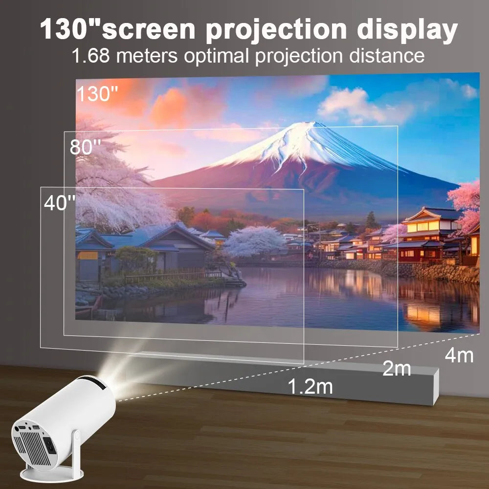 Magcubic Android Projector with 4K Support