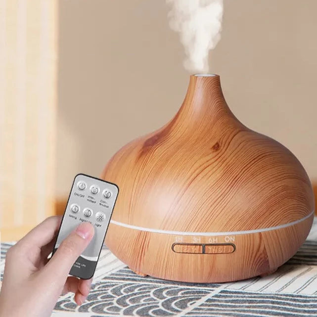 500ml Aromatherapy Essential Oil Diffuser with Remote Control