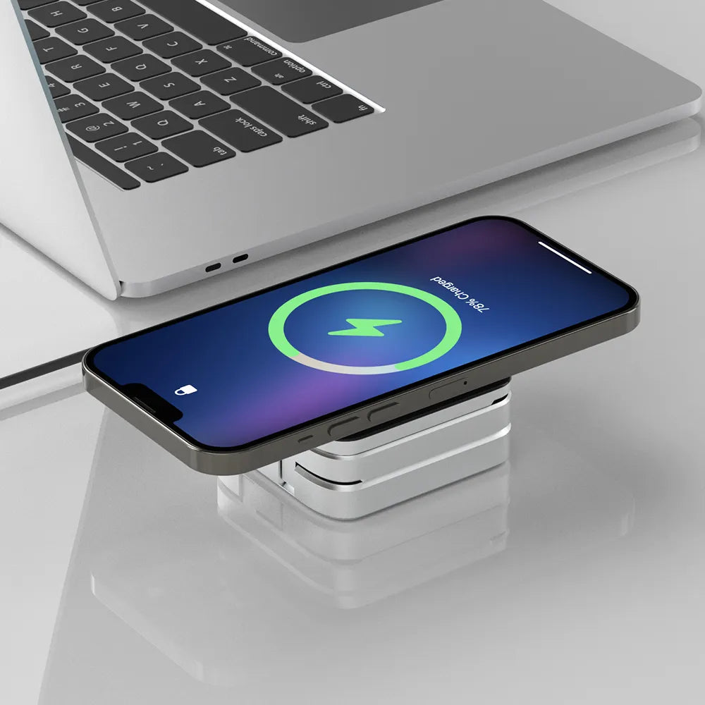 3 In 1 Foldable Magnetic Wireless Charger Stand