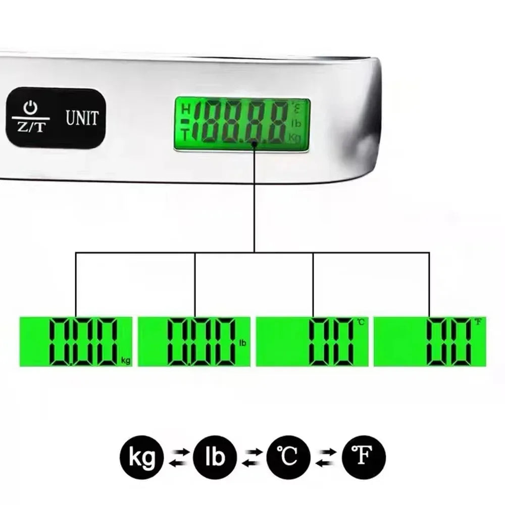 50kg/110lb Digital Luggage Scale